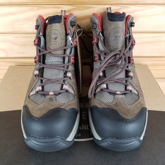 NEW Red Wing Irish Setter Shoes 83212 Crosby 4" Hiker Work Safety Boots Hiking - Picture 2 of 12